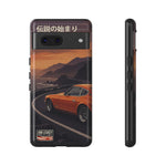 Datsun 240Z Classic JDM Sports Car Sunset Art Tough Phone Case