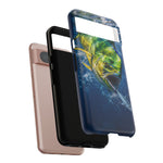 Mahi Mahi Phone Case, Saltwater Fishing Strike Tough Cover for Men