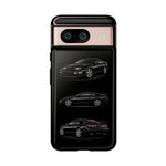 Black 300ZX Sports Car Tough Phone Case - Multi View
