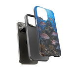 Snapper Reef Phone Case, Sunlit School Ocean Fishing Tough Cover