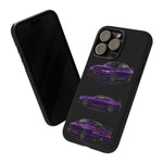 Purple R33 Skyline GTR JDM Sports Car Phone Case Tough Multi View