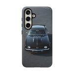 1969 Camaro SS Black Overhead Tough Phone Case Cover Gift Art