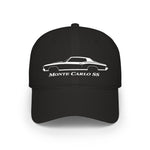 Monte Carlo SS Hat 1970 Classic Muscle Car Silhouette Cap