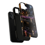 67 GTO Phone Case Purple, Rainy City Night Muscle Car Tough Cover