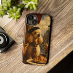 Poodle in Beret Phone Case | Vintage Paris Café Illustration