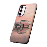 1957 Chevy Bel Air Blush Cream Tough Phone Case for Classic Car Fans