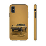 Antique Gold Fairlady Z Phone Case, Classic JDM Tough Cover