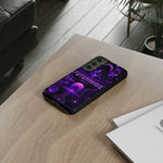 Futurwave Aesthetic Purple Vaporwave Phone Case – Deep Purple