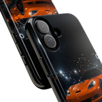 Orange C6 Neon Car Meet Tough Phone Case