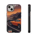 Datsun 240Z Classic JDM Sports Car Sunset Art Tough Phone Case