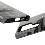 Silver Skyline Phone Case, R34 GTR 90s JDM Legend Tough Cover for Men Gift
