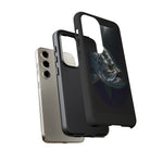 Tarpon Fishing Phone Case, Saltwater Portrait Black Cover, Gift