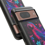 Neon Parrot Cocktails phone case | Tough Cases