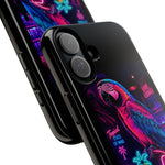 Neon Parrot Cocktails phone case | Tough Cases
