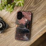 Cherry Blossom Street Scene R34 Skyline GTR Tough Case | Car Photo Cover