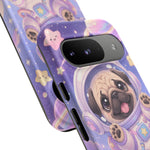 Cute Astronaut Pug Phone Case | Space Puppy Galaxy Stars
