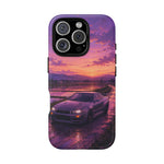 Sunset Skyline R34 Car Phone Case | Tough Phone Case