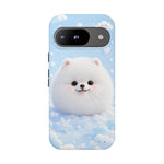 Samoyed Kawaii Snowball Chibi Pet Dog Breed Art Tough Phone Case