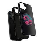Great Dream Wave Circular Badge Vaporwave Phone Case – Japanese Aesthetic