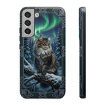 Norwegian Forest Cat Nordic Art Tough Phone Case