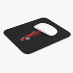 C6 Mouse Pad Red Chevy Sports Car Desk Mat Modern Muscle Car Fan Gift
