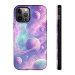 Pastel Galaxy Planet Vaporwave Art Tough Phone Case