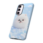 Samoyed Kawaii Snowball Chibi Pet Dog Breed Art Tough Phone Case