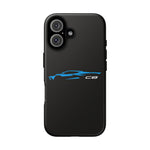 Rapid Blue C8 Phone Case for Chevy Fans, Tough Protective Cover