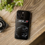 ZL1 Camaro phone case | tough phone case, black muscle car design