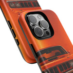 Orange Cuda Phone Case, 71 Classic Muscle Car Tough Cover