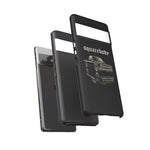 Black Squarebody ChevyTruck phone case | Lowrider Tough Cover