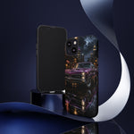 67 GTO Phone Case Purple, Rainy City Night Muscle Car Tough Cover