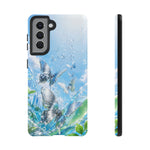 Copy of Silver Butterflies Tough Case | Blue Sky Water Droplets Phone Cover