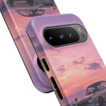 Silver Hakosuka Skyline Mirror Lake Tough Phone Case