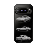 Silver Sting Ray Classic Corvette Phone Case Tough Multi View
