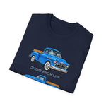 1957 Chevy 3100 Classic Truck T-Shirt | Vintage Pickup Trio Illustrations