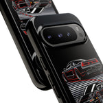 NSX Dual View Black Red JDM Sports Car Tough Phone Case Gift