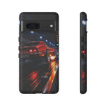 C3 Drag Strip Launch Night Phone Case Muscle Car Tough Case