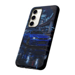 Skyline GT-R R34 Bayside Blue Tokyo Night Art Tough Phone Case