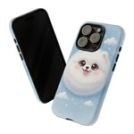 Samoyed Kawaii Snowball Chibi Art Tough Phone Case
