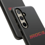 Camaro IROC-Z Retro Sunset Stripe Emblem Tough Phone Case Cover Gift