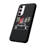 1969 Camaro SS American Flag Tough Phone Case Cover Gift Art