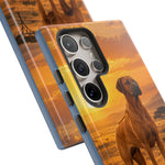 Rhodesian Ridgeback African Savanna Art Tough Phone Case