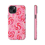 Candy Swirl Lollipop Art Tough Phone Case