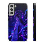 Neon Shrine Maiden phone case | Tough Case, anime vaporwave