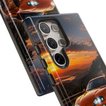 Supra MK4 Orange Touge Night JDM Speed Art Tough Phone Case