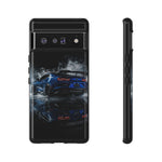 Camaro ZL1 Phone Case, Blue Track Smoke Studio Cover