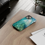 Ocean Wave Tunnel Tough Case | Turquoise Surf Phone Cover