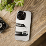 White NSX Phone Case, Retro 90s JDM Supercar Cover, Gift for Car Lovers