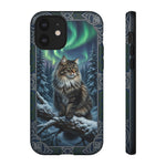 Norwegian Forest Cat Nordic Art Tough Phone Case